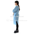 Nonwoven Desechables Lab Coat / Visitor Ropa / abrigos de laboratorio unisex